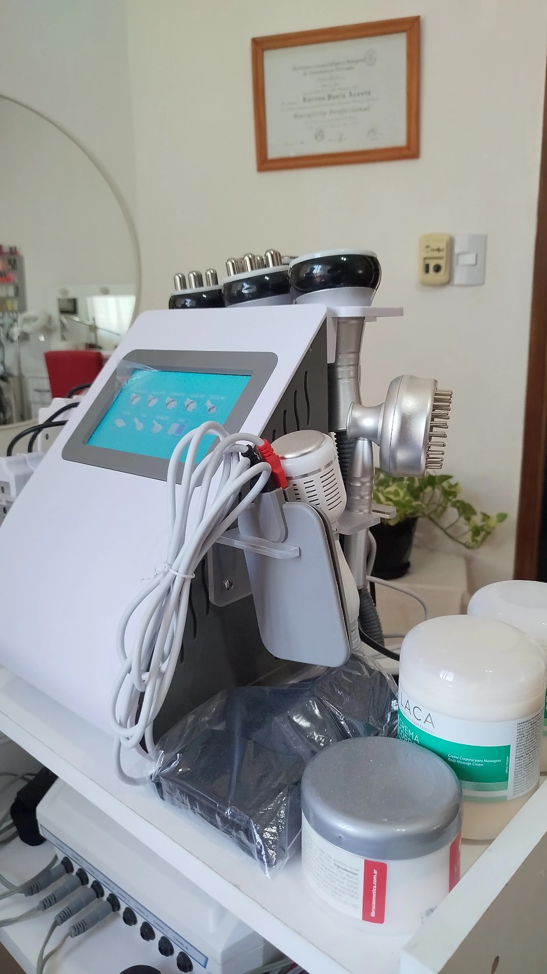 Equipamiento profesional de Lumé Estética